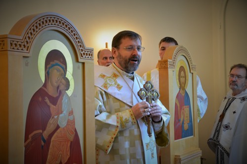 Патріарх Святослав посвятив каплицю в єпархіальному домі Парижа.(ФОТО)
